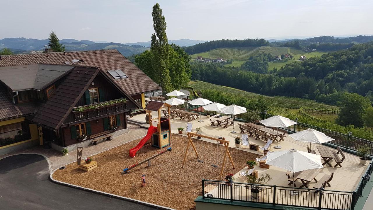 Апартаменты Weingut Pugl Лейбниц Экстерьер фото